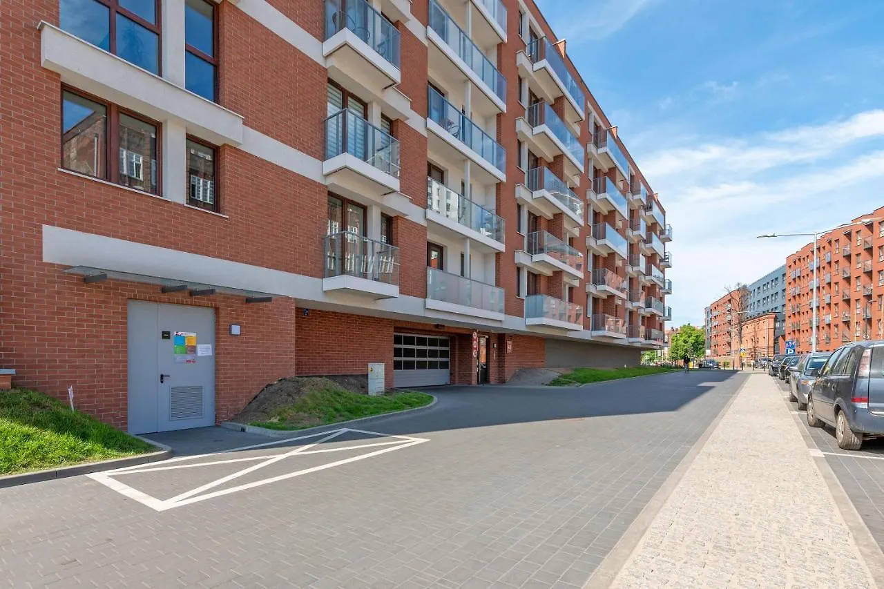 Gdansk Centrum - Apartament 4-Osobowy Z Balkonem Polonya