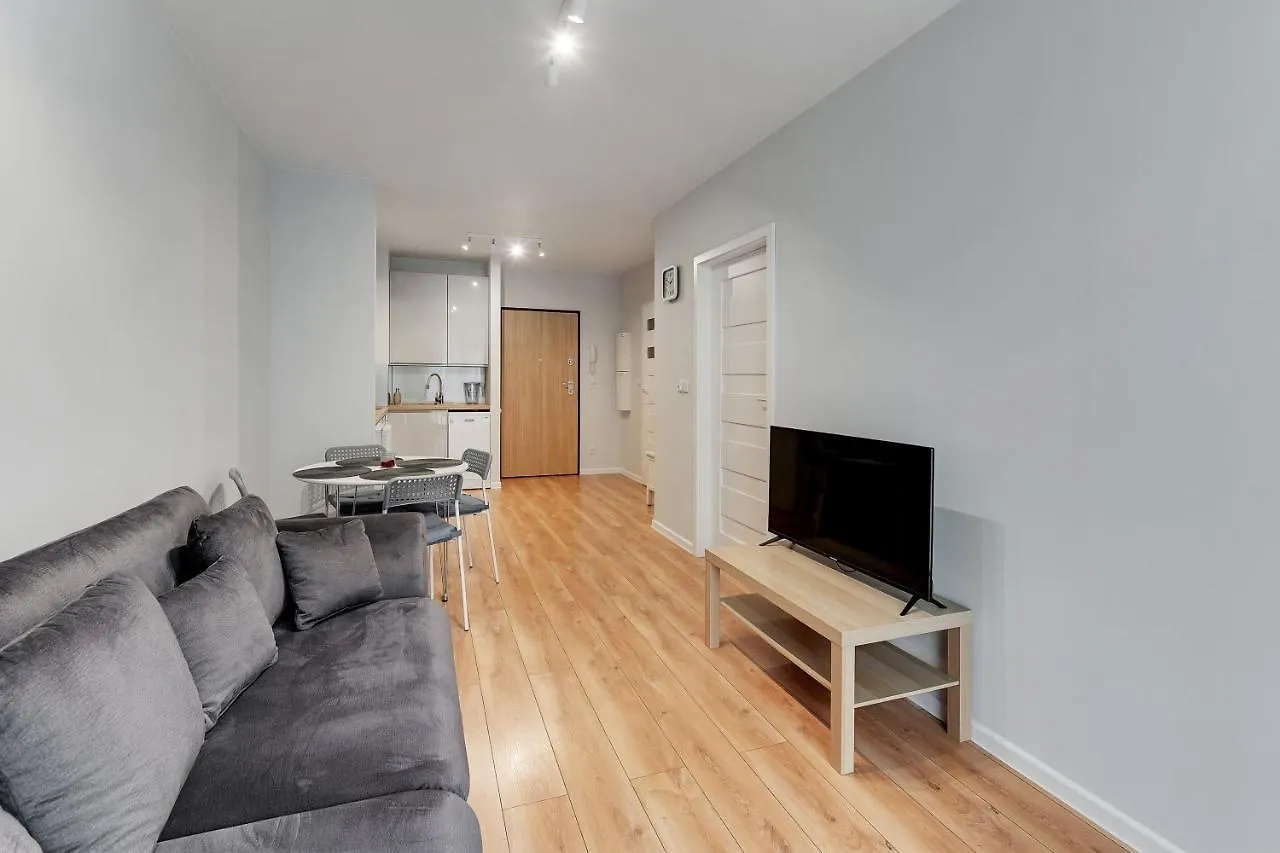 Gdansk Centrum - Apartament 4-Osobowy Z Balkonem 0*,