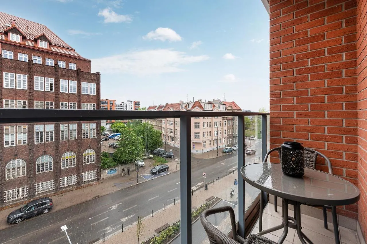 Gdansk Centrum - Apartament 4-Osobowy Z Balkonem
